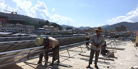 120KW Vietnam Factory Off-Grid Project