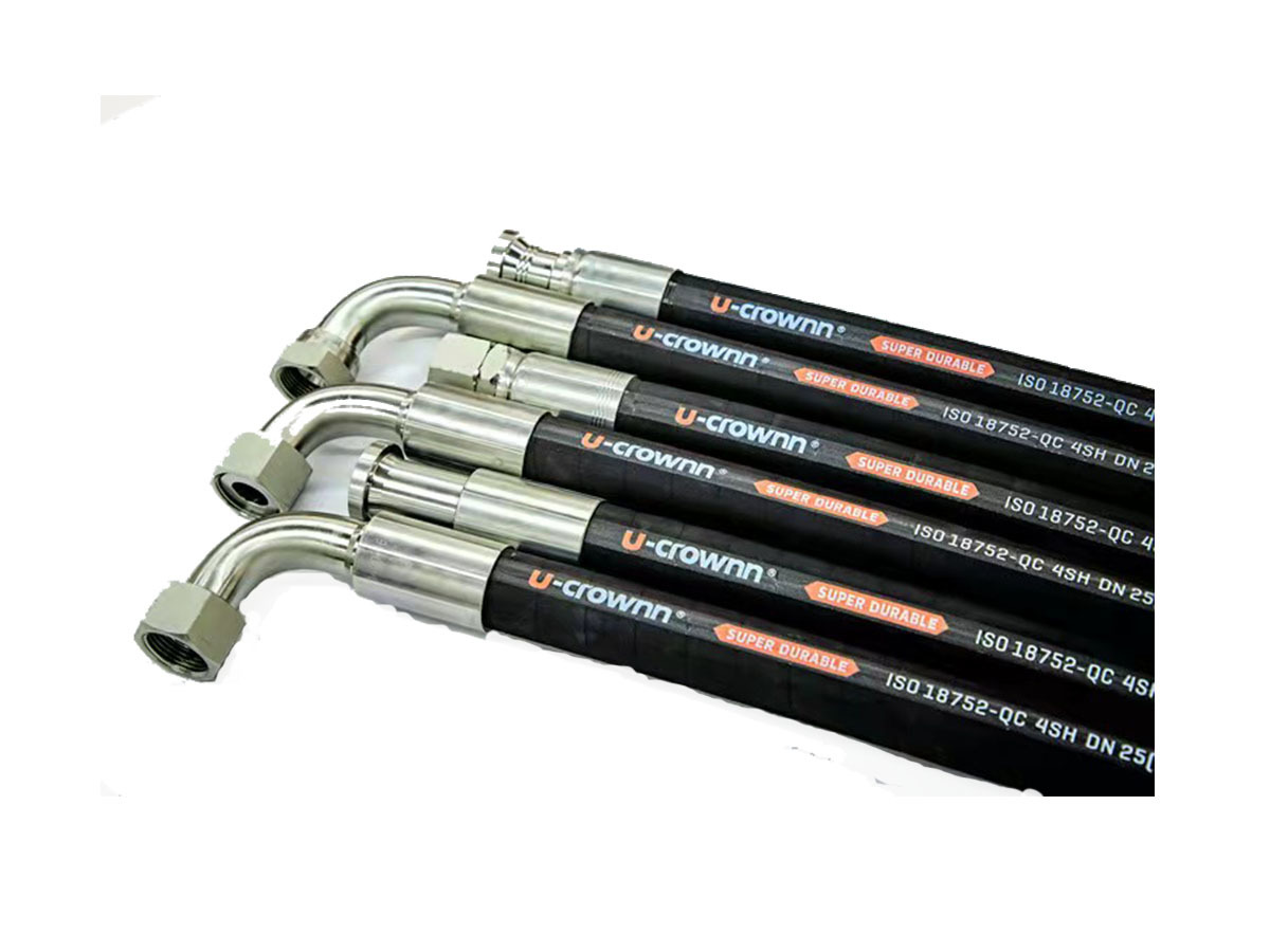 SAE 100R15 重型高脈沖多層鋼絲增強橡膠軟管