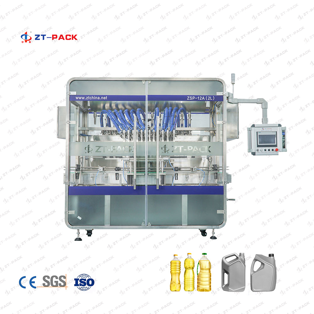 cookie oil sunflower oil edible oil bottle filling capping labeling machines packing line