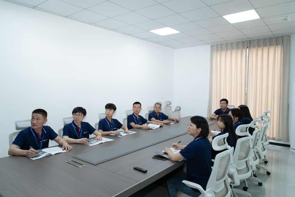 Team spirit office meeting