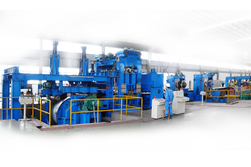 Uncoiling leveling line